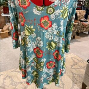 Floral Print Women's Top